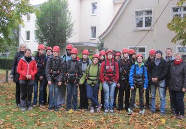 Mutig am Hochseil. <br>Foto: LWL/Albers<br />