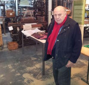 Wilhelm Bollwerk in der Ausstellung. <br>Foto: LWL<br />