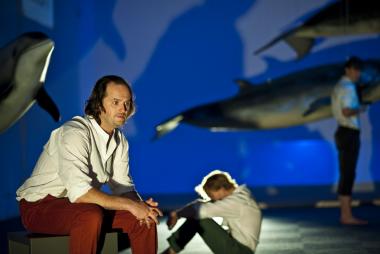 Freuynde und Gaesdte spielen im LWL-Museum für Naturkunde.<br> Foto: LWL/Oblonczyk<br />