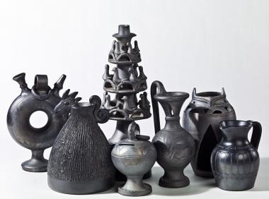 Stücke aus der Sammlung von Werner Tobias, die derzeit in Lage ausgestellt sind. <br>Foto: LWL<br />