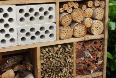 Ein ¿Luxushotel¿ für Insekten. <br>Foto: LWL