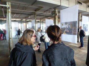 Blick in die Ausstellung ¿Utilité¿ in der Spinnerei des TextilWerks. <br>Foto: LWL