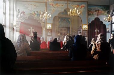 Syrisch Orthodoxe-Gemeinde Herne 2010. <br>Foto: Brigitte Krämer