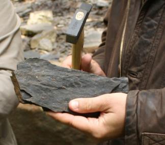 Alles aus einem Berg. Geologie entdecken können Teilnehmer der Fuhrung ¿Alles aus einem Berg¿ im LWL-Industriemuseum Zeche Nachtigall. <br>Foto: LWL/Linke