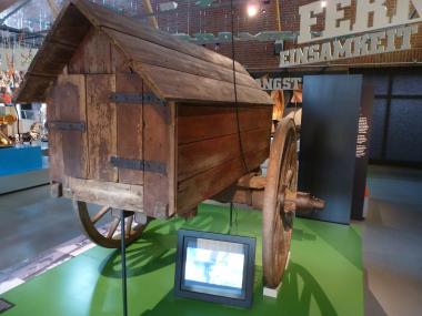 Der Schäferkarren in der Ausstellung ¿Wanderarbeit¿. <br>Foto: LWL