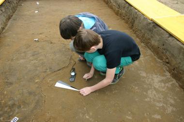 Der eintrittsfreie Sonntag macht den Auftakt für spannende Ferien im LWL-Römermuseum in Haltern - hier werden Grabungshelfer gesucht. <br>Foto: LWL/Renate Wiechers