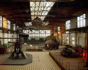 Blick in die Gebläsehalle. <br>Foto: LWL