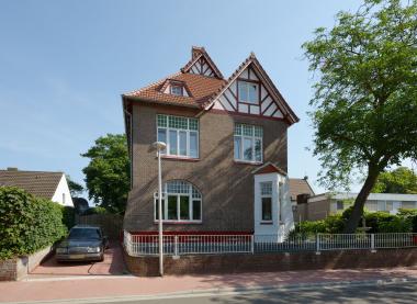 Das Haus Göhler in Gronau erstrahlt heute wieder im Glanz seiner Erbauungszeit. <br>Foto: LWL/Dülberg.