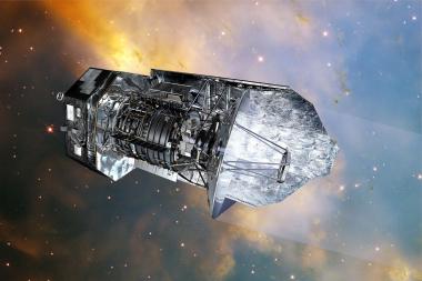 Das Weltraumteleskop Herschel ¿ Entdeckungen im kalten Kosmos. <br>Foto: ESA.
