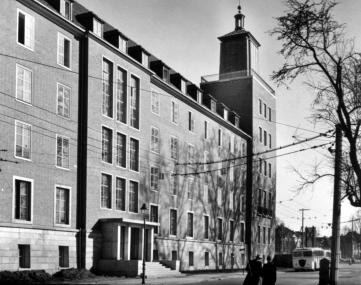 Das vom Architekten Werner March geplante LWL-Landeshaus in Münster. <br>Foto: LWL<br />