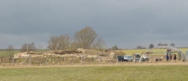 Die Holsterburg wird auch in diesem Jahr von den Archäologen der LWL-Archäologie für Westfalen erforscht - und öffnet sich den Besuchern zur Besichtigung. <br>Foto: LWL/Burgemeister