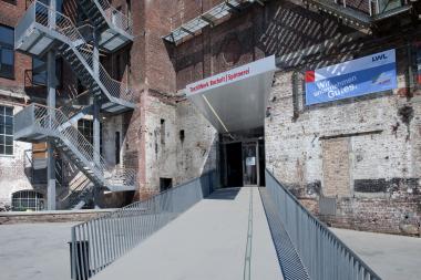 Die Kunstwerke werden in der Spinnerei des LWL-TextilWerks gezeigt. <br>Foto: LWL