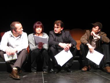 Generalprobe im TextilWerk. <br>Foto: LWL