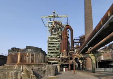 Hochofen 3 steht im Mittelpunkt der Führung. <br>Foto: LWL/Hudemann