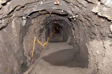 Der Dünkelbergstollen der Zeche Nachtigall. <br>Foto: LWL/Hudemann 