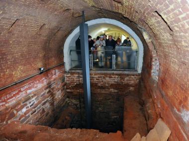 Blick in die Ausstellung "Der Weg in die Tiefe" im LWL-Industriemuseum Zeche Nachtigall. Foto: LWL/Hudemann
