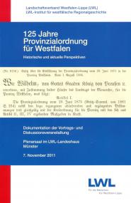 Der LWL hat das Sonderheft ¿125 Provinzialordnung für Westfalen¿ der Zeitschrift ¿Westfälische Forschungen¿ herausgegeben. <br>Foto: LWL
