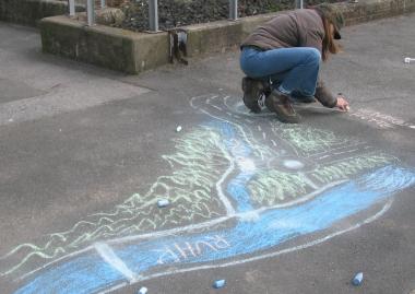 Wasserwege rund um die Henrichshütte erkunden die Teilnehmer der Grünen Werkstatt. <br>Foto: LWL/Ehses 