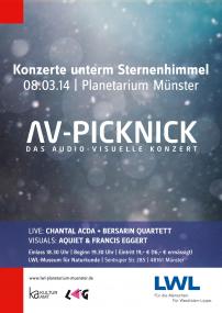 AV Picknick findet im Planetarium des LWL-Museums für Naturkunde statt. <br>Foto: LWL &amp; AV-Picknick. 