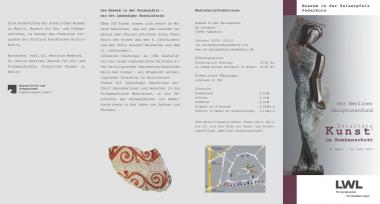 Flyer zur Ausstellung, Seite 1. <br>Foto: LWL