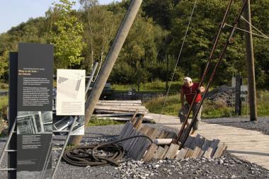 Die Dauerauststellung Zeche Eimerweise im LWL-Industriemuseum Zeche Nachtigall. <br>Foto: LWL/Hudemann