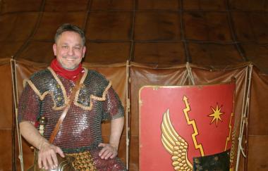Er gewährt Einblicke in den Legionärsalltag: M. Crassus Fenestela. <br>Foto: LWL/Runkel