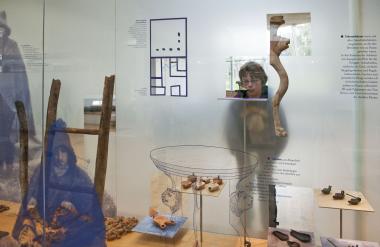 Auf den Spuren der Handwerker der Legion. <br>Foto: LWL/Hähnel