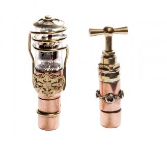 Speicher-Röhren in Steampunk Design<br>Foto: LWL