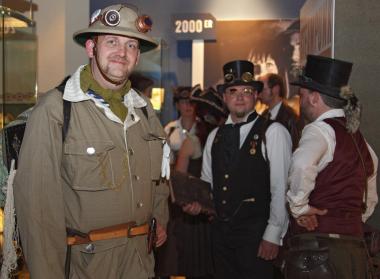 Auf den Spuren der Zeitmaschine. Interaktive Steampunk-Lesung für Kinder. <br>Foto: LWL 