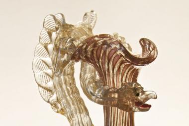 Karaffe, Murano, Antonio Salviati, 1885-1890. <br>Foto M. Holtappels