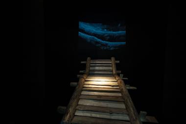 Die älteste Stiege der Welt ¿ im LWL-Museum für Archäologie in Herne zum ersten Mal in Deutschland zu sehen. <br>Foto: LWL/MuseumsPartner
