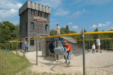 Auch das Kinderbergwerk Zeche Knirps lädt am Kinderfest zum spielen und entdecken ein. <br>Foto: LWL/Hudemann