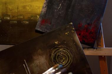 Acrylmalerei. <br> Foto: LWL