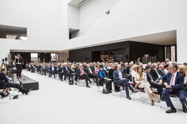 Der Festakt im Foyer des neuen Museums.<br> Foto: LWL
