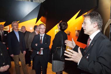 Kurator Dr. Eckhard Schinkel führt am Sonntag durch die ¿Unterwelt¿.<br>Foto: LWL/Hudemann