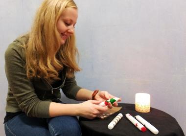 Kerzen selbst gestalten - ganz wie die alten Römer in der Vorweihnachtszeit. <br>Foto: LWL/Runkel
