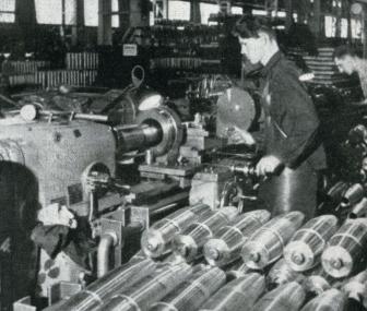Granatenproduktion auf der Henrichshütte, 1943. <br>Foto: LWL 