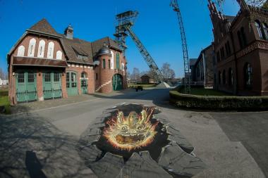 Sonntag (2.11.) schließt sich auf der Zeche Zollern  nach 219 Öffnungsdaten das Tor zur Unterwelt.<br>Foto: LWL/Schütze 