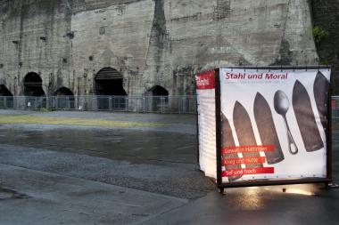 Die Filmreihe in der Henrichshütte findet begleitend zur Ausstellung ¿Stahl und Moral¿ statt.<br>Foto: LWL/Appelhans 