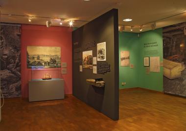 Blick in die Ausstellung ¿Vorstoß ins Ungewisse¿.<br>Foto: LWL/Hudemann 