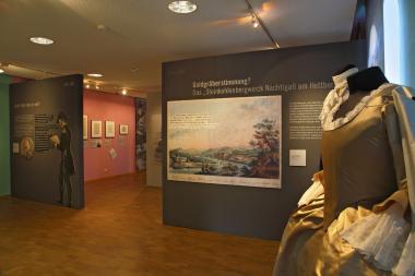Blick in die Ausstellung ¿Vorstoß ins Ungewisse¿. <br>Foto: LWL / Hudemann. 