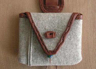 Im Mittelalter wurde alles wichtige in einer Gürteltasche verstaut. <br>Foto: LWL 