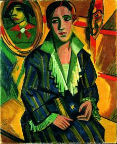 Max Hermann Pechstein, Bildnis Frau Dr. Plietzsch, 1921.<br>Foto: LWL/Ahlbrand Dornseif