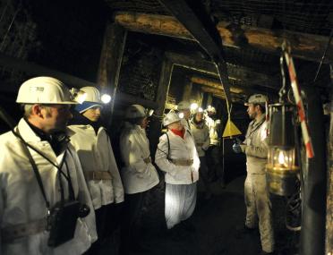 Im Besucherbergwerk Nachtigallstollen erfahren die Gäste viel über den Altbergbau.<br>Foto: LWL/Appelhans