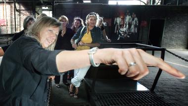 Die Führung führt auch in die Abstichhalle. <br>Foto: LWL/Fischer