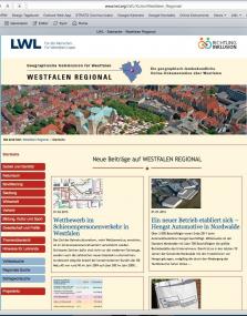 Der LWL hat den Internetauftritt ¿Westfalen Regional¿ überarbeitet.<br> Foto: LWL