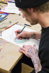 Bevor der Kurzfilm fertig ist, müssen Animationen gestaltet werden. <br>Foto: LWL/Neander