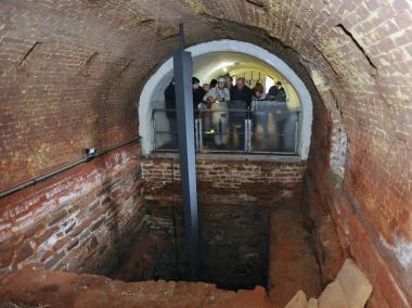 Blick in die Ausstellung ¿Der Weg in die Tiefe¿.<br>Foto: LWL/Appelhans