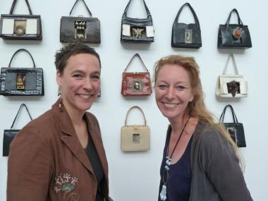 Besucher können am 7.6. den Künstlerinnen Iris Stephan und Ines Braun über die Schulter schauen. <br>Foto: LWL