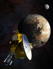 Die Sonde ¿New Horizons¿ wird aus nächster Nähe erstmals Bilder vom Pluto machen. <br>Foto: NASA